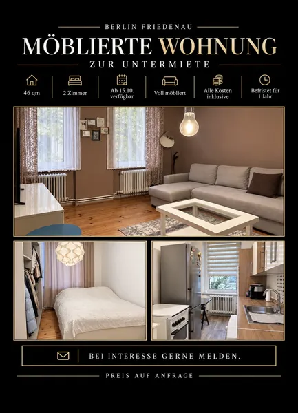 KOPIE - Zuhause mit 2 Zimmern in Berlin Schöneberg — photo 1